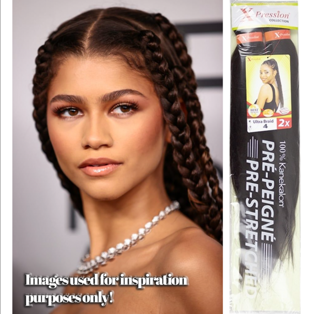 Xpression Ultra Braid Pack | Pre-stretched - 4