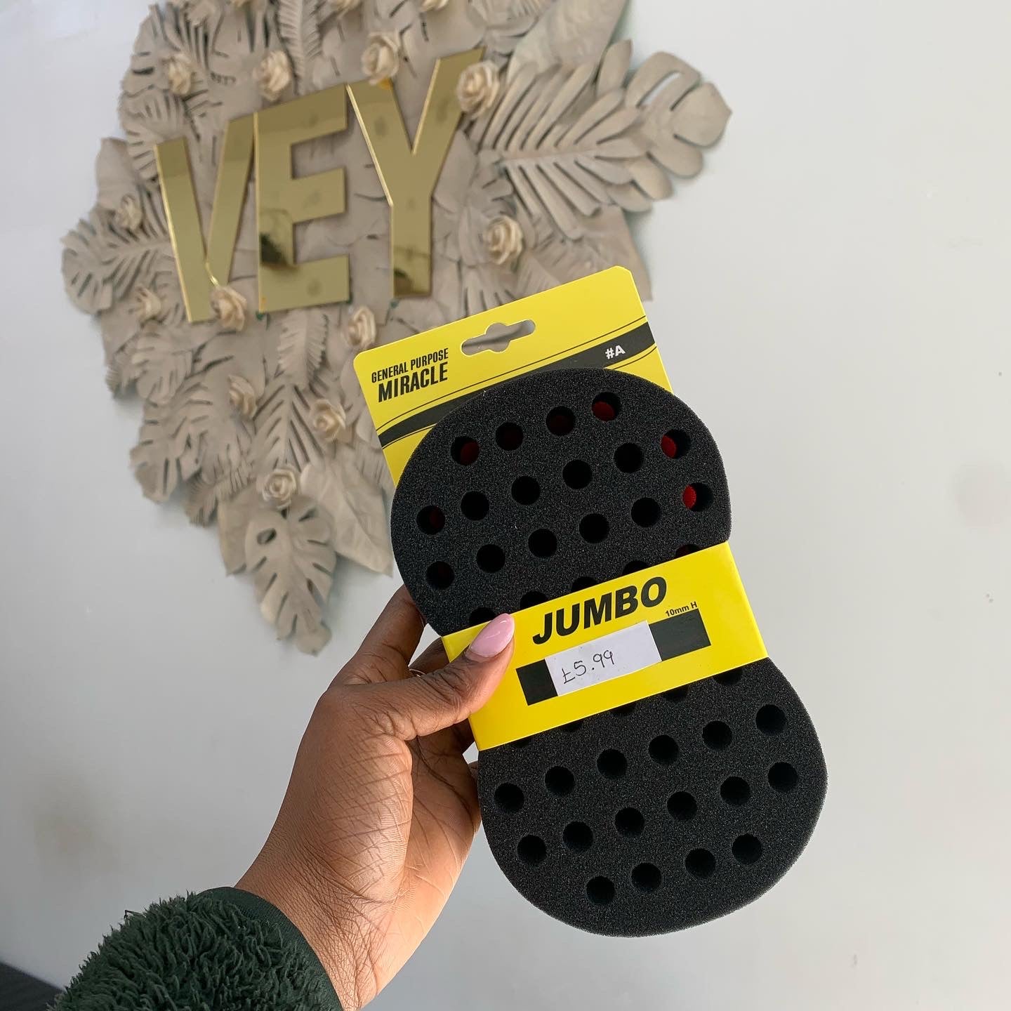 JUMBO Hair Sponge (A)