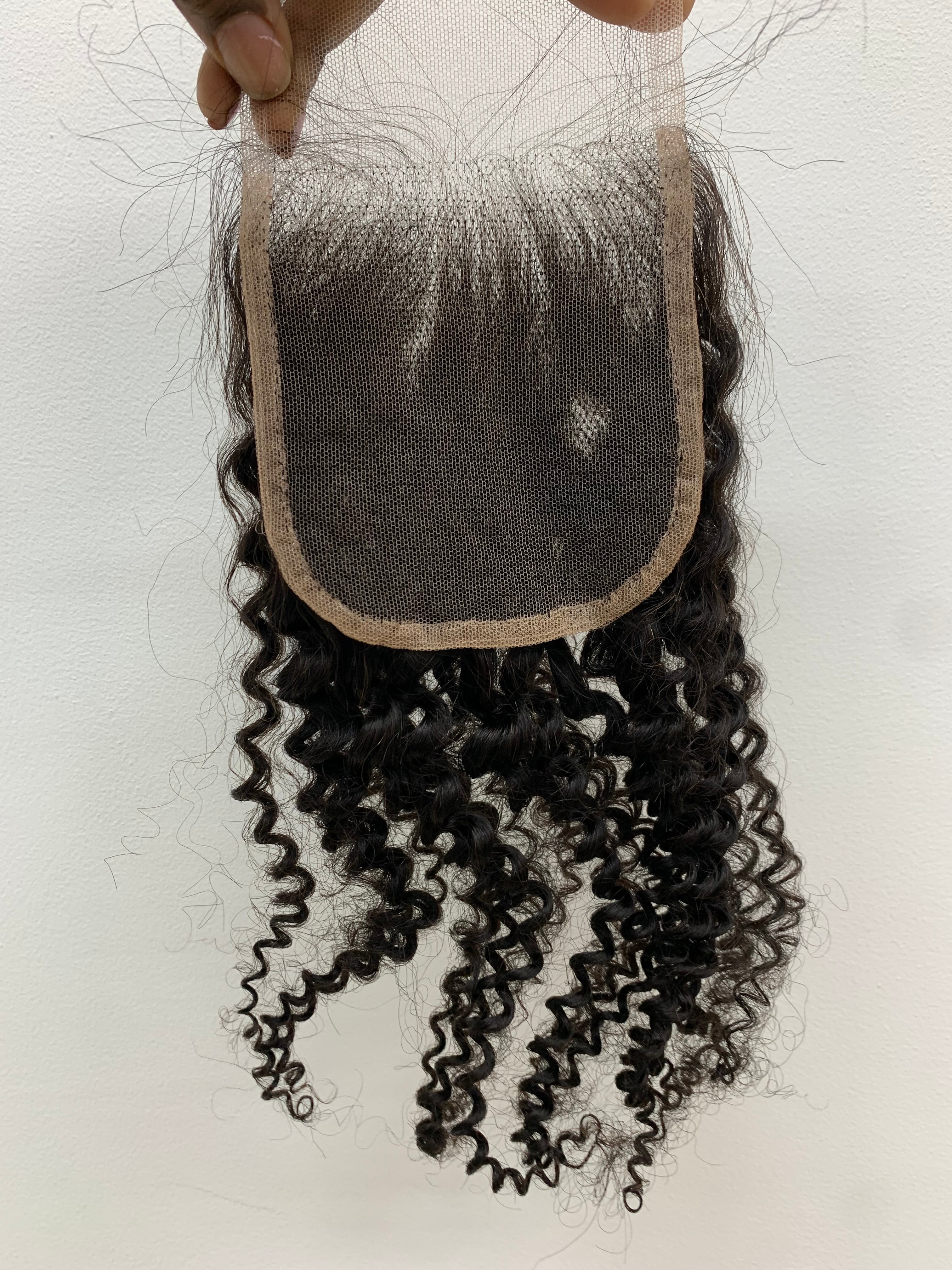 4x4 Kinky Curly Closure Piece