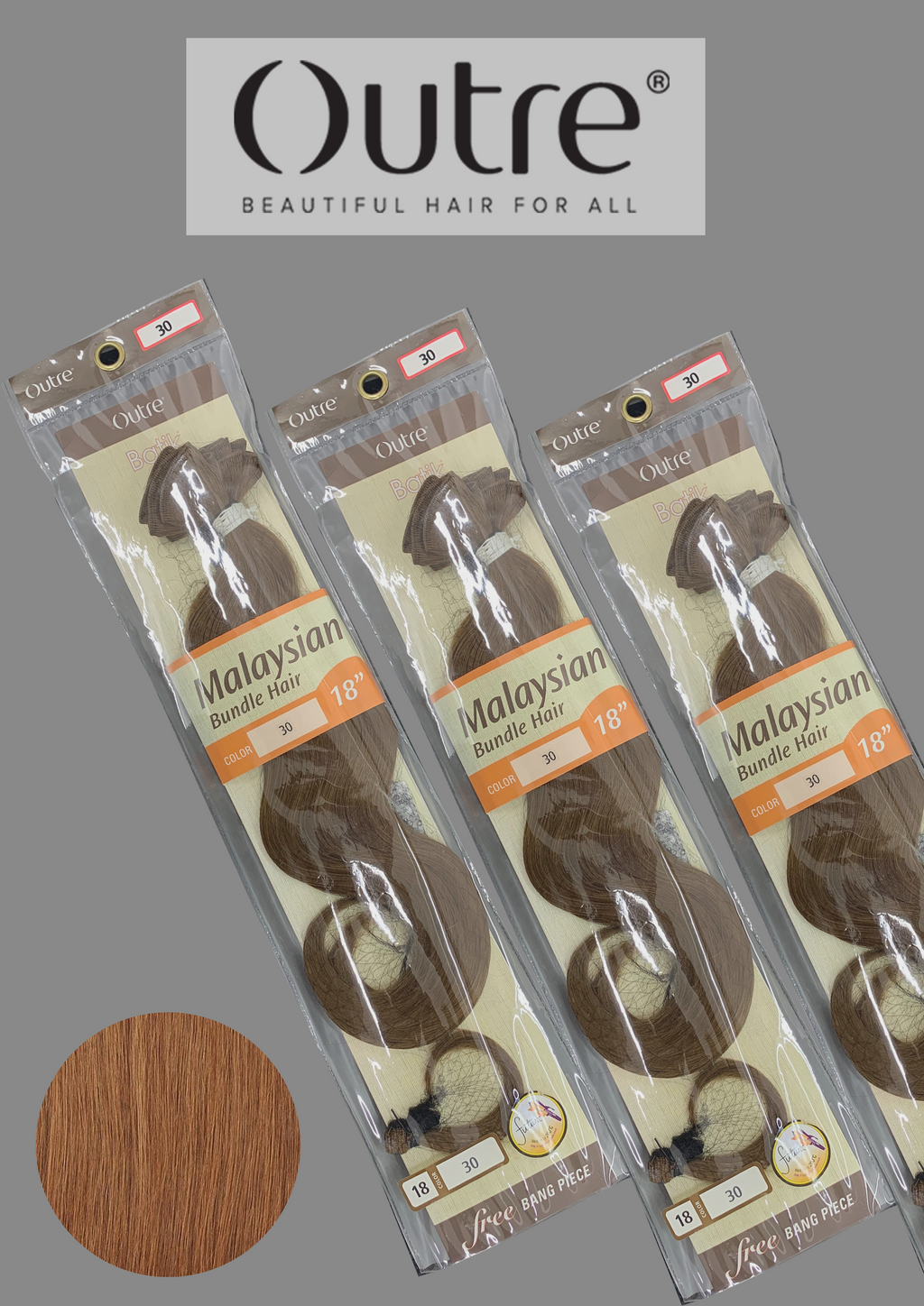 Malaysian Bundle Hair Packs by Outre