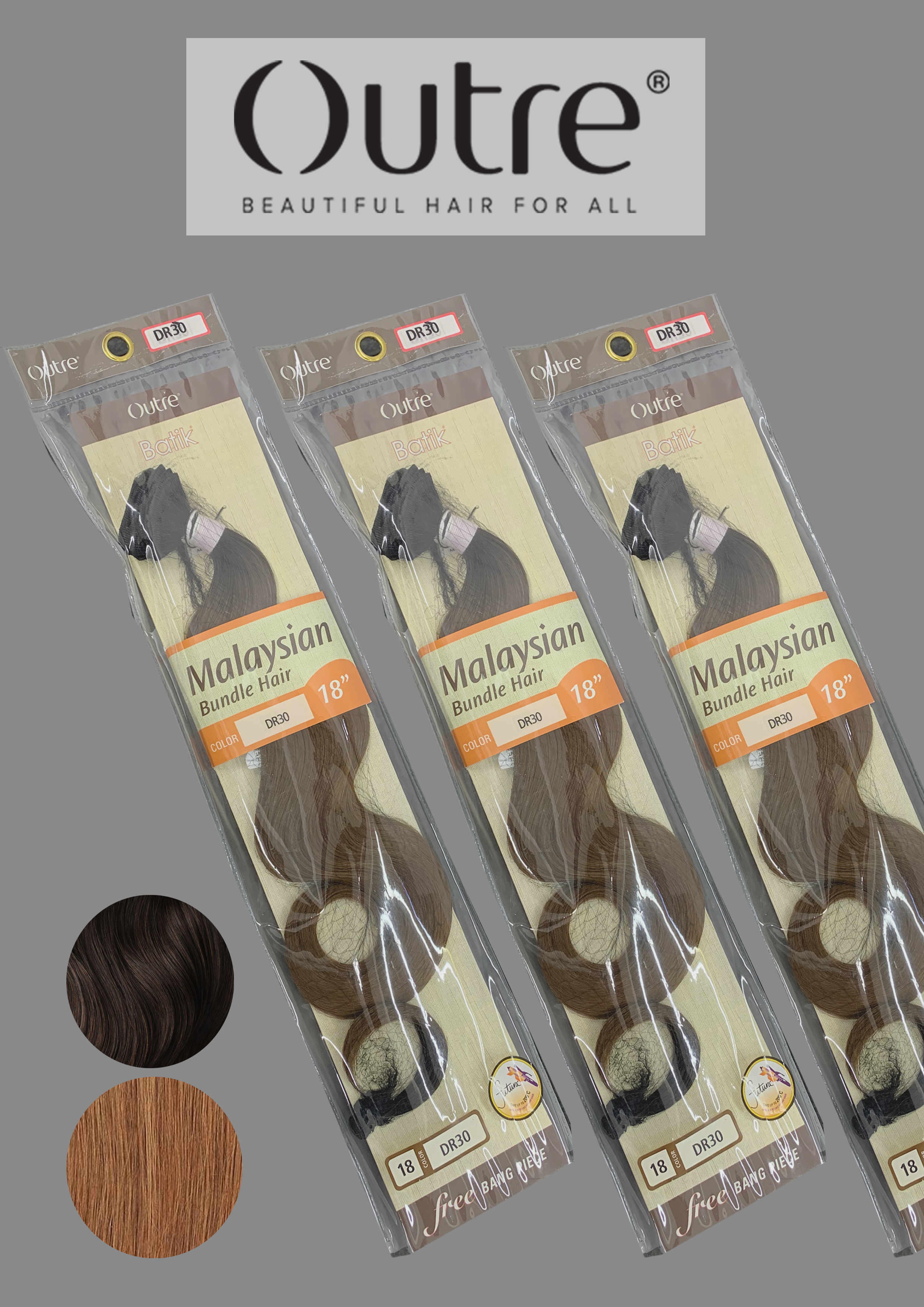 Malaysian Bundle Hair Packs by Outre